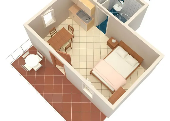 Daire With Parking Spaces Grebastica, Sibenik - 4312 *